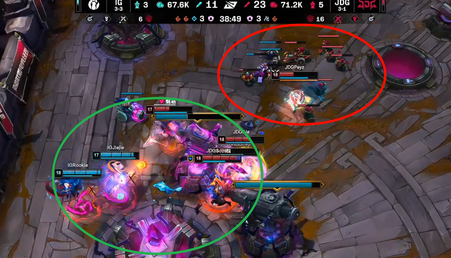 JDG碾压TES，Clozer送出助攻