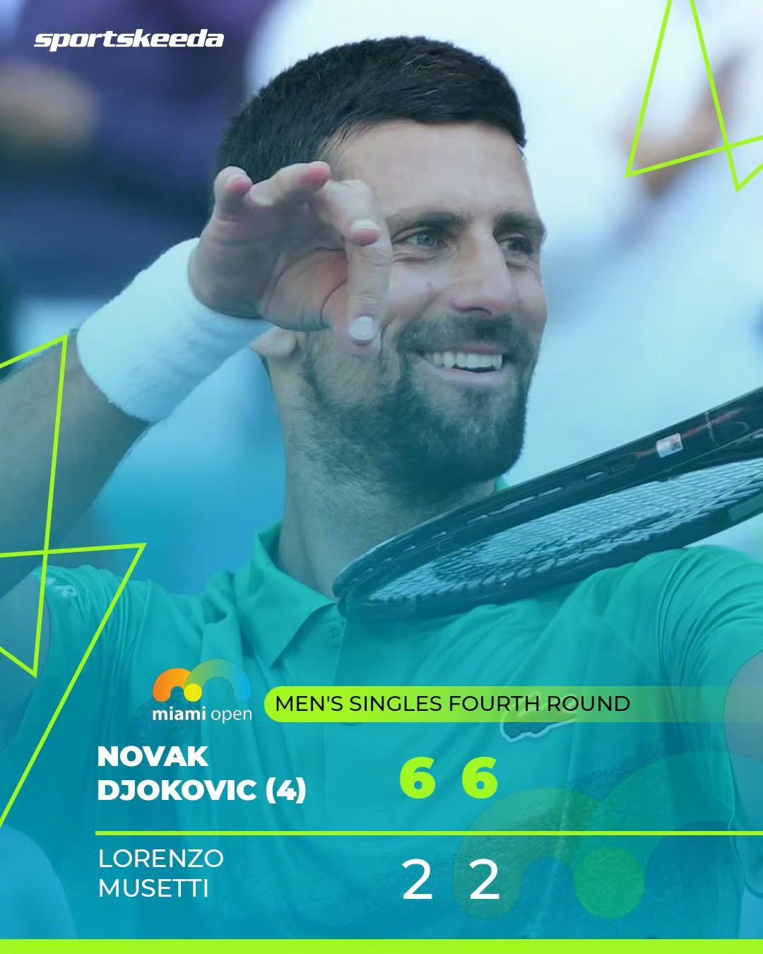 意大利网球队横扫日本网球队，德约科维奇关键制胜