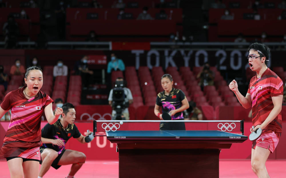 奥地利乒乓球队碾压英国乒乓球队，水谷隼高光表现的简单介绍